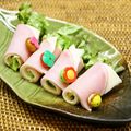 ちべターリー's cooksnap of when they made 超簡単おもてなし☆ハムチーズレタス巻き.