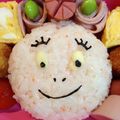 みわたけ's cooksnap of when they made キャラ弁　バーバパパ.