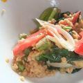 きらり流れ星's cooksnap of when they made ほうれん草とトマトの納豆和え.
