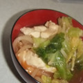 きらり流れ星's cooksnap of when they made 残り野菜 ♪ 炒めて ♪ 豚汁.