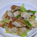 keisyann's cooksnap of when they made 塩麹レシピの基本！鶏胸肉の塩ネギ焼き☆.