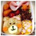 ちぇぶちぇぶこ's cooksnap of when they made キャラ弁＊簡単.