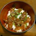 さちちょこ's cooksnap of when they made マグロの漬け丼 にんにくと生姜の風味♪.