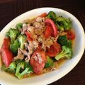 レシピありがとう's cooksnap of when they made トマトで簡単！豚肉とブロッコリー炒め.