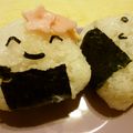 ジャンボリｰ's cooksnap of when they made あじさいガールおにぎり＊キャラ弁.