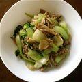 ＭＯＫＯＳＮＯＷ's cooksnap of when they made 簡単！！豚肉と舞茸・チンゲン菜の炒め物.