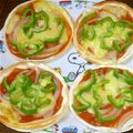 あああああーち's cooksnap of when they made ②餃子ピザ”ミートソース♪リメイク(＾＾.