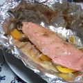 タカシィ's cooksnap of when they made 秋香る♪生鮭の味噌バターホイル焼き.