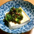 モモあき's cooksnap of when they made 豆腐ステーキ☆オクラおかかソース.