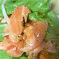 お花小町's cooksnap of when they made サーモンサラダ.