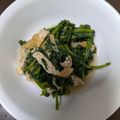 みちばたの花's cooksnap of when they made 春菊と油揚の煮びたし.