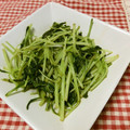 快くん's cooksnap of when they made 水菜のオイスターソース炒め★.