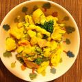 は＊な's cooksnap of when they made お弁当の定番！カレー風味のマカロニサラダ.