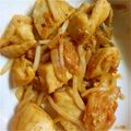 モリさんchu's cooksnap of when they made 辛くて旨い☆鳥胸肉ともやしのキムチ炒め.