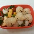ゴセイレッド's cooksnap of when they made 簡単♪　なめこ　キャラ弁.