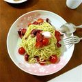 Rinko0426's cooksnap of when they made 冷製パスタ～市販のソースでジェノベーゼ.