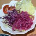 しろくまりん's cooksnap of when they made 紫キャベツのホエイでマリネ風浅漬け.