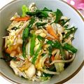 chally's cooksnap of when they made ☆めちゃ簡単で美味しいニラ玉あんかけ☆.