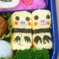 花泰ママ's cooksnap of when they made 玉子寿司のキイロイトリのお弁当　キャラ弁.