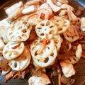 arbilmiu's cooksnap of when they made 我が家の◎レンコン◎きんぴら.
