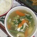 2児ママみきてぃ's cooksnap of when they made 余った丸焼きチキンで簡単スープ.