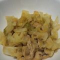 mon69's cooksnap of when they made 【簡単美味しい】キャベツと油揚げの煮浸し.