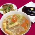 翡翠さん。's cooksnap of when they made 大根の葉っぱとベーコンのマヨいため.