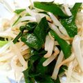 yukooboe's cooksnap of when they made もやしニラ炒め.