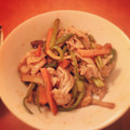 たなぶーこ's cooksnap of when they made 早い、簡単❤エリンギとソーセージ炒め❤.