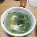 デヴリン's cooksnap of when they made 豆苗と豆腐としめじのスープ.