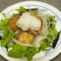 meg115's cooksnap of when they made ぶりのからあげ大根おろし柚子ポン酢がけ.