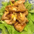 liarra's cooksnap of when they made ■鶏肉の照り焼き・ガーリックゆず風味■.