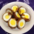 maioki's cooksnap of when they made ゆで卵の豚肉巻き.