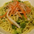 羊の毛糸's cooksnap of when they made 簡単！アボカドとカニカマのパスタ.