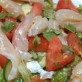 ちょびすこ's cooksnap of when they made 少しで豪華！刺身でカルパッチョ風＊＊.