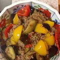 tamiminify's cooksnap of when they made ピリ辛　茄子＆ひき肉＆ピーマンの炒めもの.