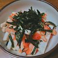 mokun's cooksnap of when they made 山芋辛子明太子☆.