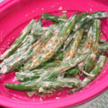 抹茶もつこ's cooksnap of when they made 簡単♪いんげんのピリ辛マヨ.