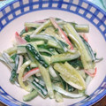 抹茶もつこ's cooksnap of when they made きゅうりとカニカマのマヨサラダ♪.