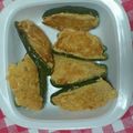 snts's cooksnap of when they made 鶏ひき肉でピーマン肉詰め.