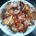 チャチャlove's cooksnap of when they made 子供のおやつに♡食パンラスク♡.