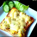 ＊ゆうこぽよよ＊'s cooksnap of when they made 朝食に♪簡単ポテサラ☆トースト.