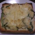 めぐみよいち's cooksnap of when they made 朝食に♪簡単ポテサラ☆トースト.