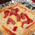 Msバニラ's cooksnap of when they made 春巻きの皮で簡単ピザ☆.