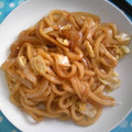 J・0505's cooksnap of when they made キャベツと焼肉のたれだけで焼きうどん.