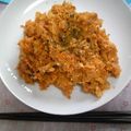 J・0505's cooksnap of when they made デミチャーハン.
