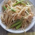 かぴこかぴ's cooksnap of when they made アスパラともやし炒め.