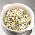 クックUR9L2V☆'s cooksnap of when they made 【絹ごし豆腐】きゅうりの白和え.