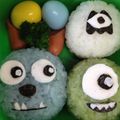 かいきち君's cooksnap of when they made サリー＆マイク　キャラ弁.