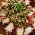 ゆちゅ55's cooksnap of when they made タコのカルパッチョ★バジルソース★.